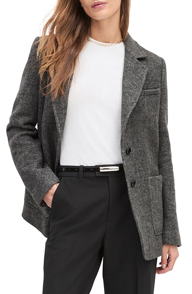 Favorite Daughter The Cheshire Jacket, Alternate, color, Grey Twill