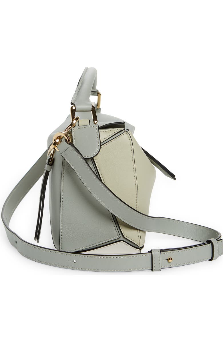 Loewe Small Puzzle Leather Bag, Alternate, color,