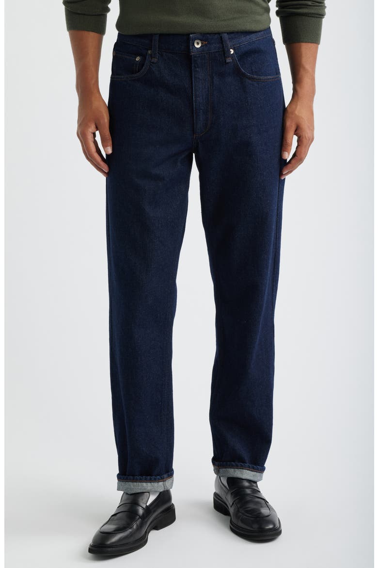 Fit 4 Authentic Rigid Straight Leg Jeans, Main, color, RINSE