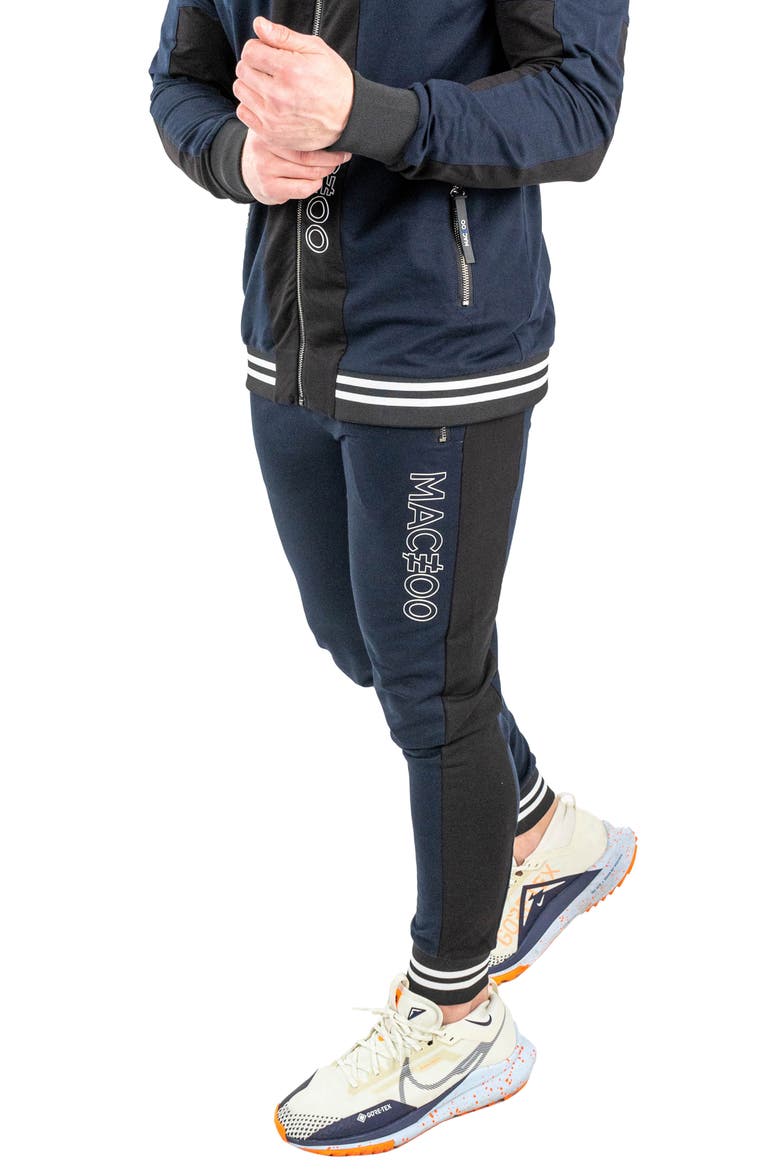 Midnight Motion Skinny Fleece Joggers, Alternate, color, BLUE
