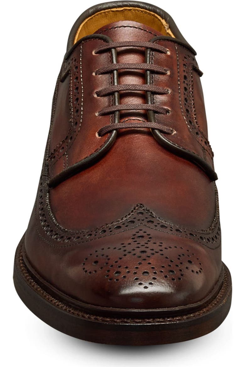 allen edmonds mason reserve wingtip leather dress shoe reviews Allen Edmonds Mason Reserve Wingtip Derby Dress Shoe in Walnut Leather, size 10.5 B