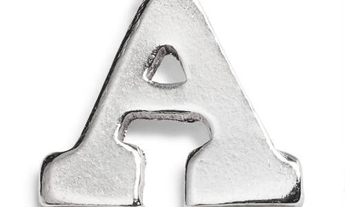 Nashelle Initial Charm In Sterling Silver - A