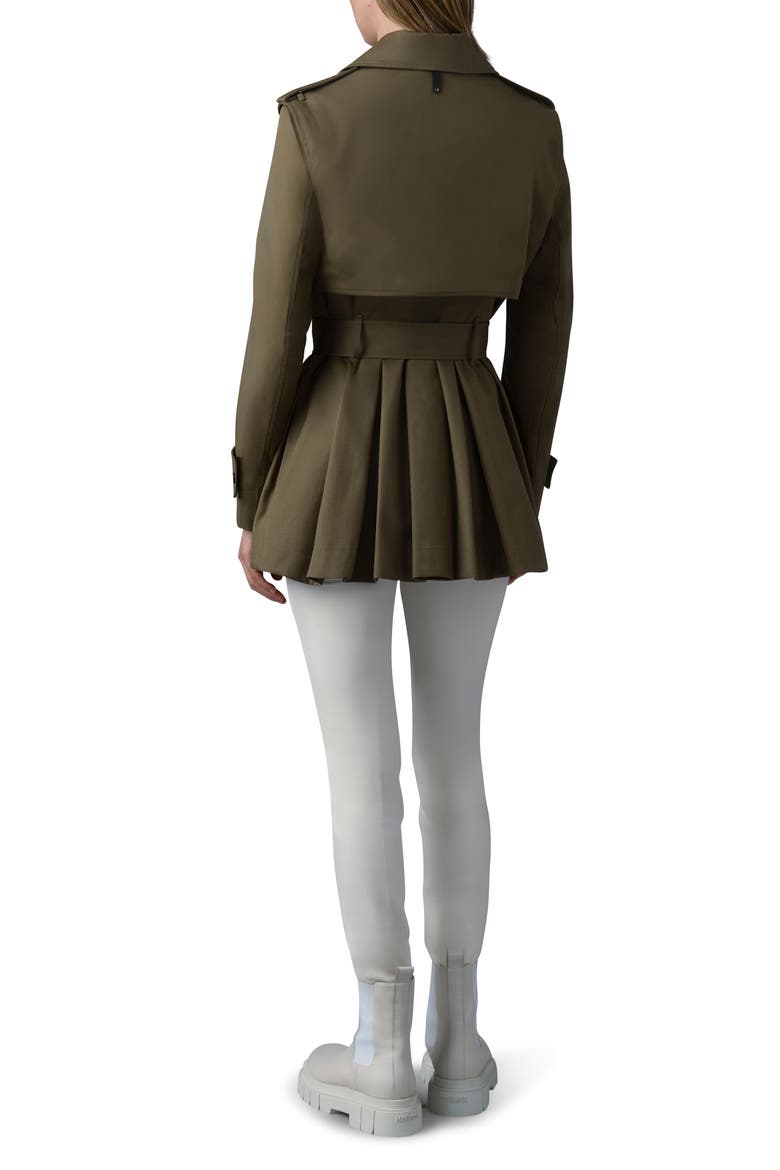 Adva Water Repellent Trench Coat, Alternate, color, LIGHT MILITARY