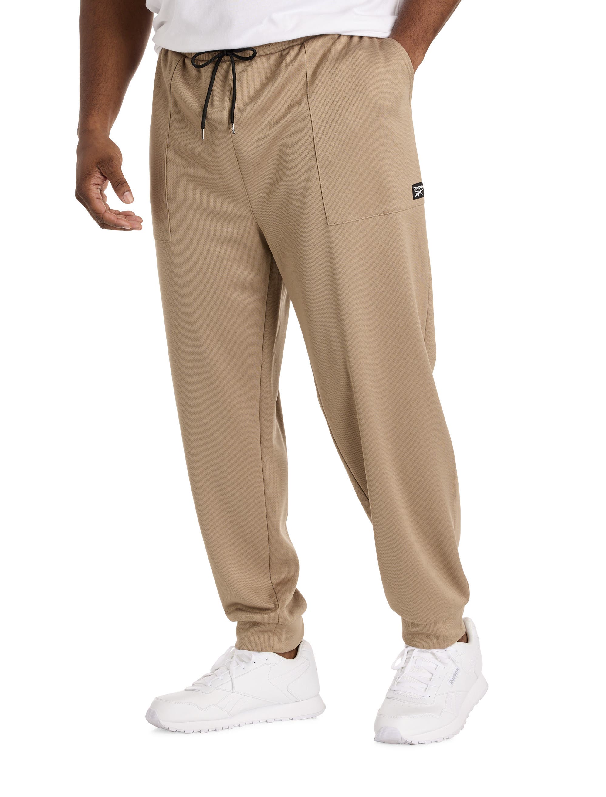 Big & Tall Birdseye Performance Textured Joggers - image 3