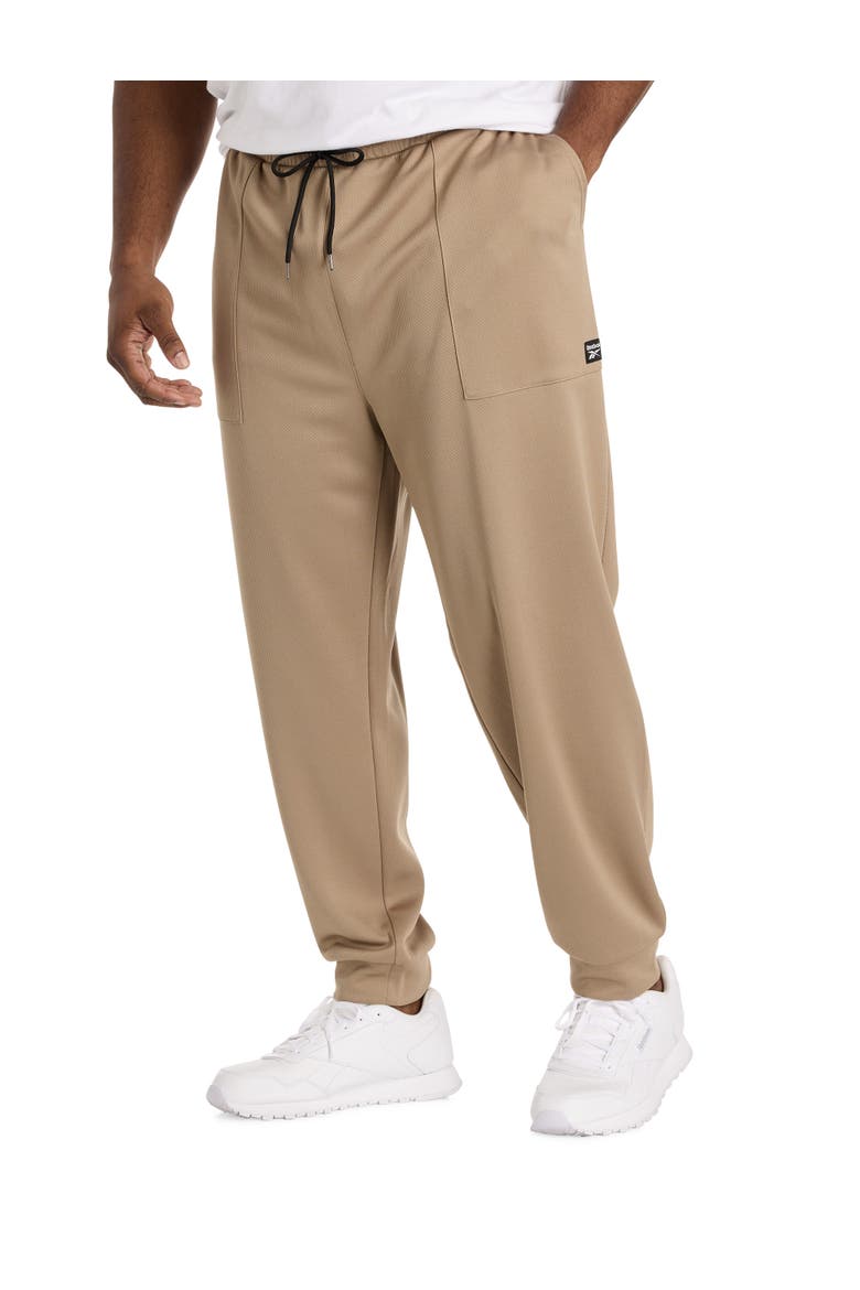 Big & Tall Birdseye Performance Textured Joggers, Main, color, GRAINY GREY