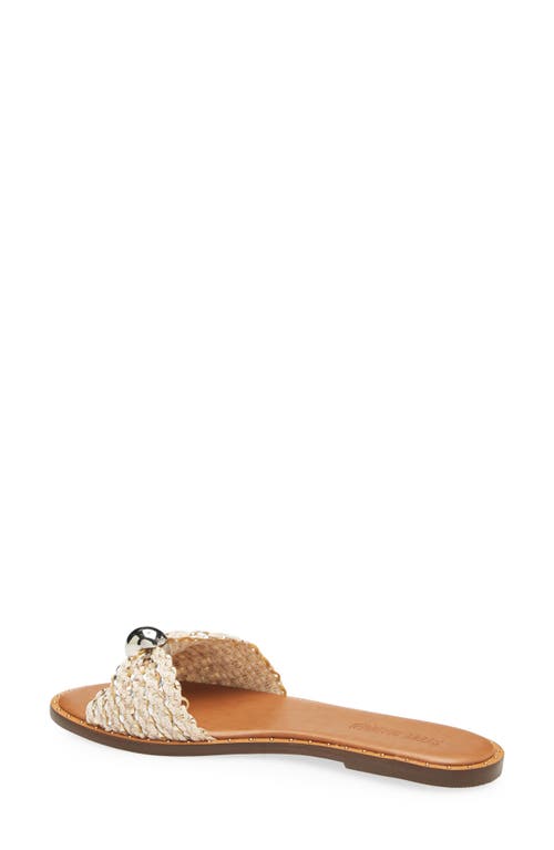 Steve Madden Dipsy Slide Sandal In Neutral