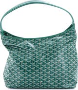 Pre-Owned Goyard Boheme Hobo Coated Canvas