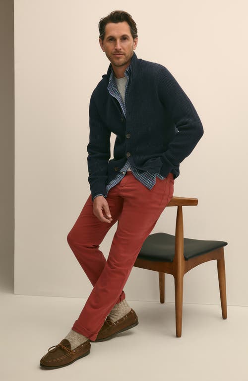 Brooks Brothers Five-pocket Straight Leg Pants In Brown