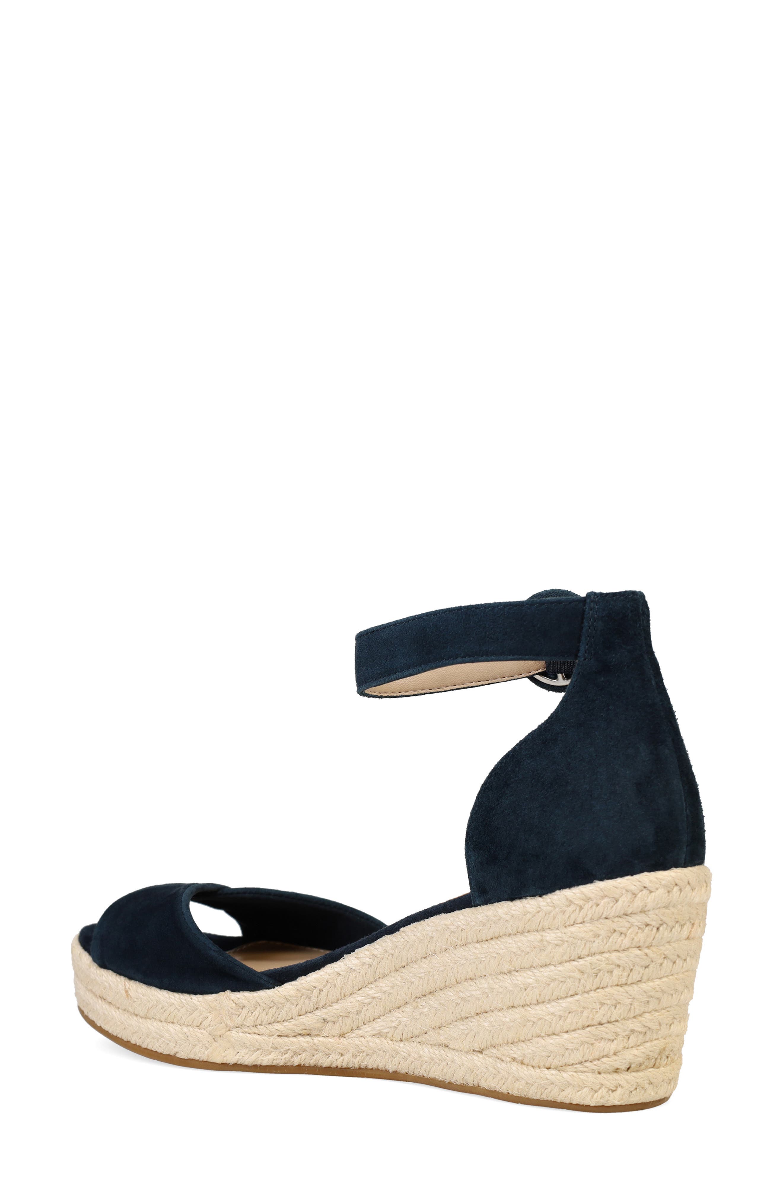 Pelle Moda Kove Espadrille Wedge Sandal, Alternate, color, Midnight