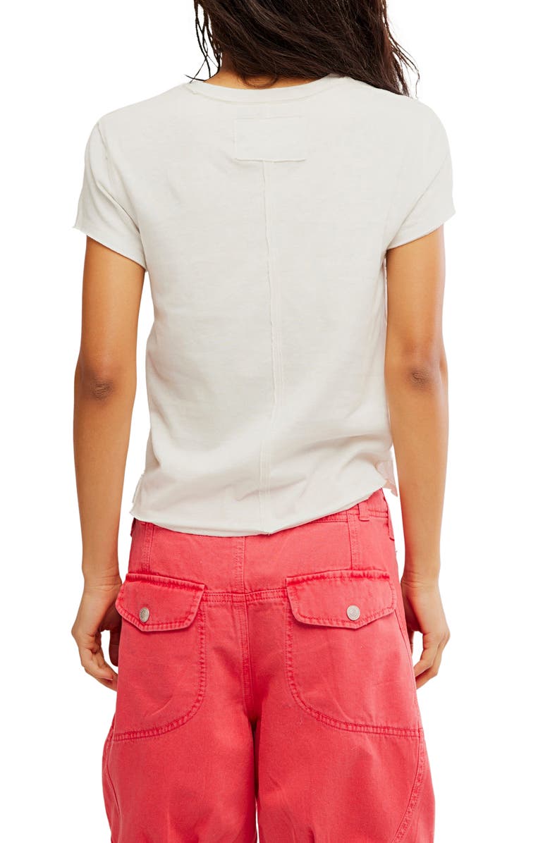 Free People Nova Organic Cotton Blend Graphic T-Shirt, Alternate, color, Cherry Combo