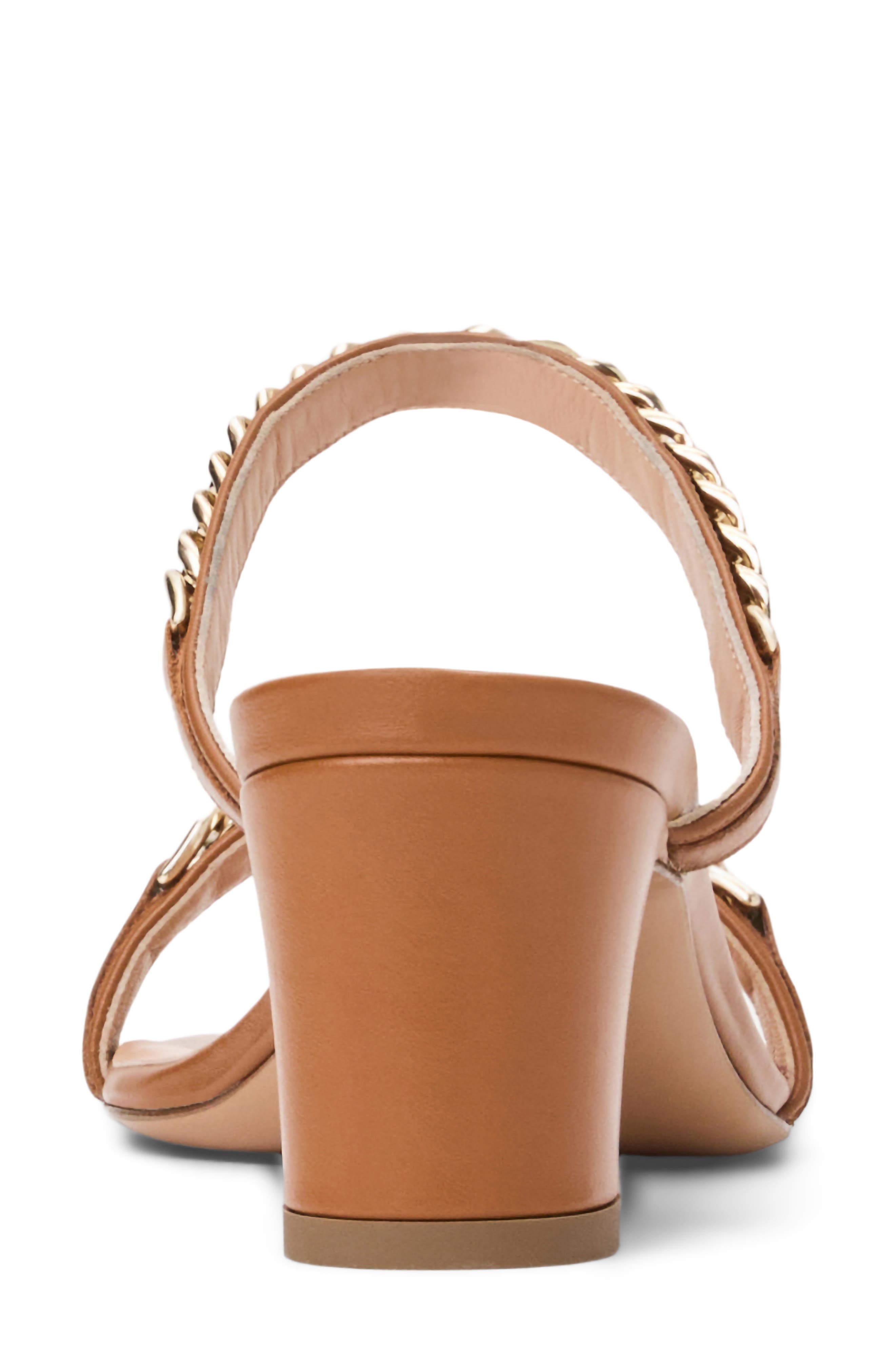 Bruno Magli Elisa Slide Sandal, Alternate, color, Brown Nappa