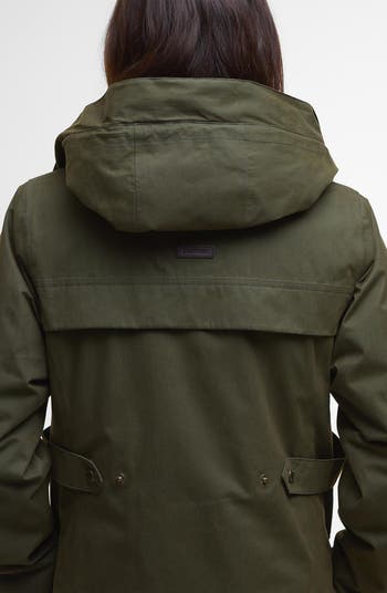 ジャケット・アウター Barbour BAMBURGH UK12 Barbour Bamburgh Hooded Waterproof Jacket | Nordstrom