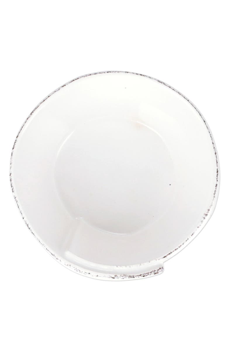 VIETRI Lastra Stacking Bowl, Alternate, color, White