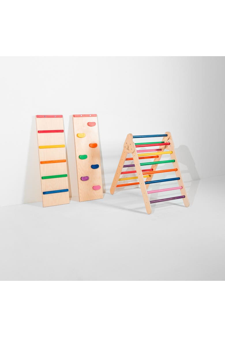 Climber Pikler Original Triangle Only, Main, color, Rainbow