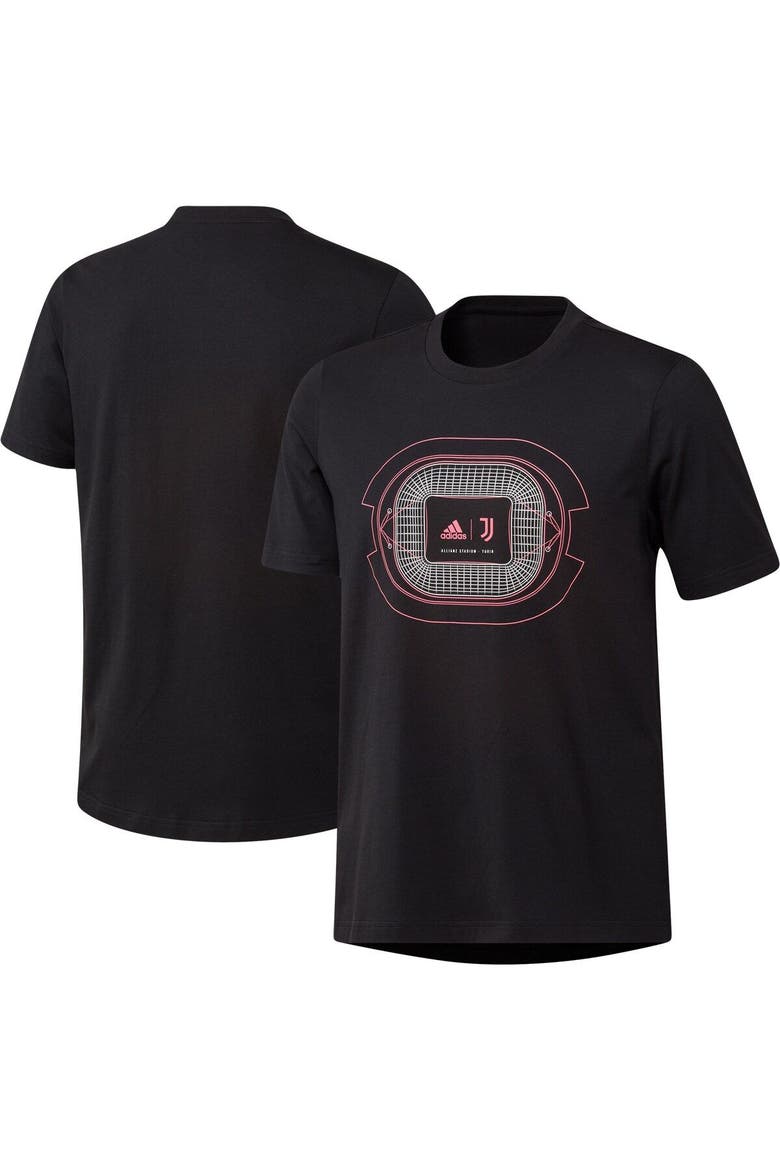 Men's adidas  Black Juventus Graphic T-Shirt, Main, color, Black