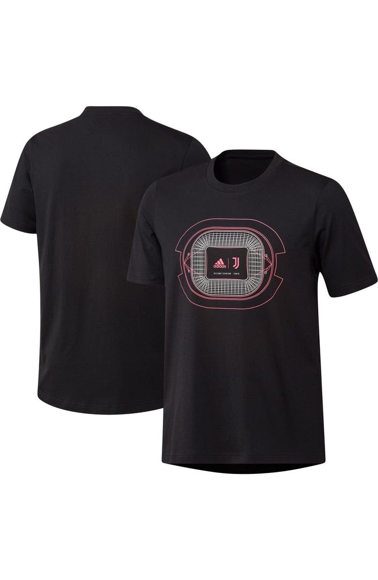 adidas Men's adidas Black Juventus Graphic T-Shirt, Main, color, Black