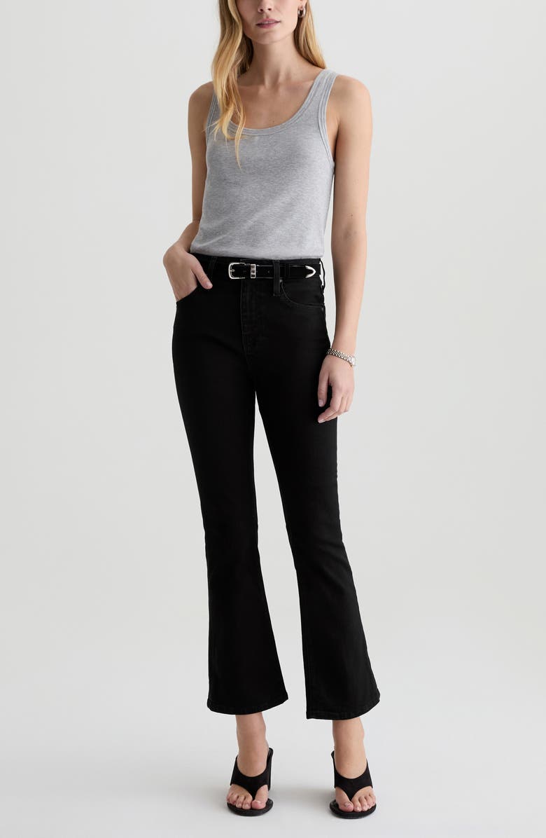 AG Farrah High Waist Crop Bootcut Jeans, Alternate, color, Alchemy