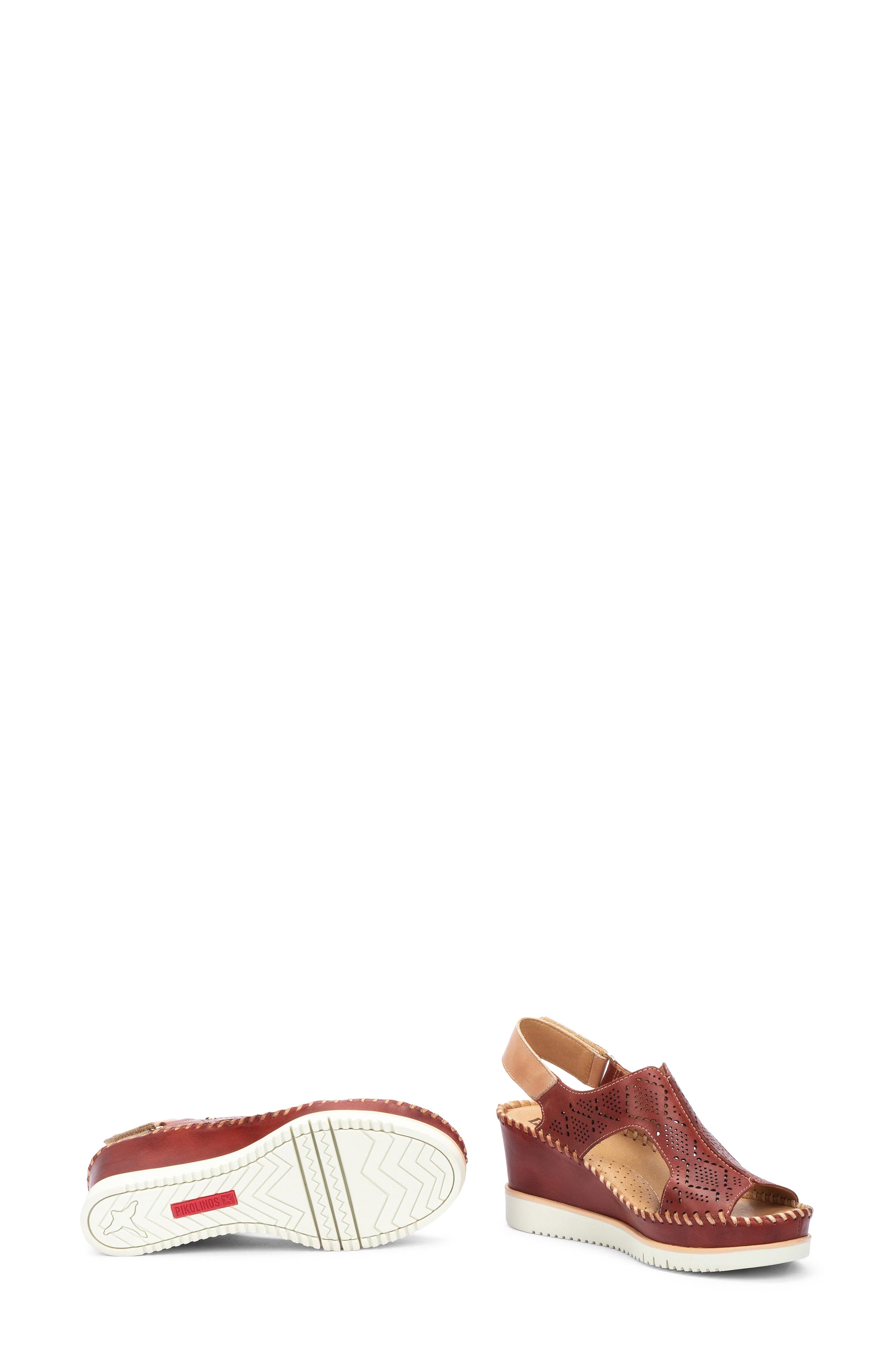 PIKOLINOS Aguadulce Slingback Wedge Sandal, Alternate, color, Sandia