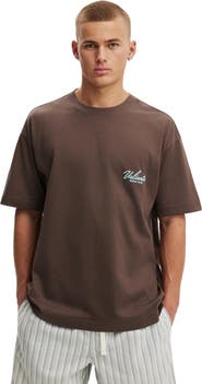 Cotton On Box Fit Text T-Shirt