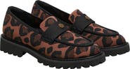 VIVAIA Round-Toe Platform Chunky Heel Loafers
