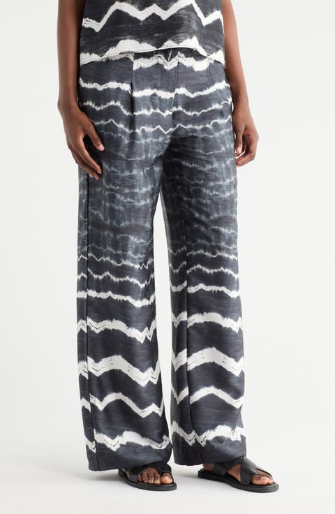 Scarf Twill Pants
