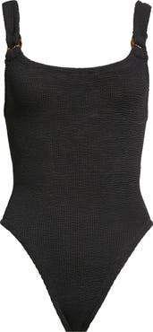 Hunza G Domino One-Piece Swimsuit