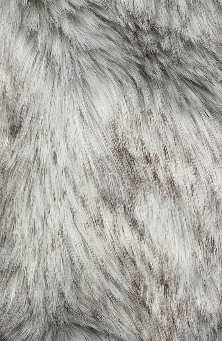 NORDSTROM AT HOME Fox Faux Fur Throw Blanket, Alternate, color, 
