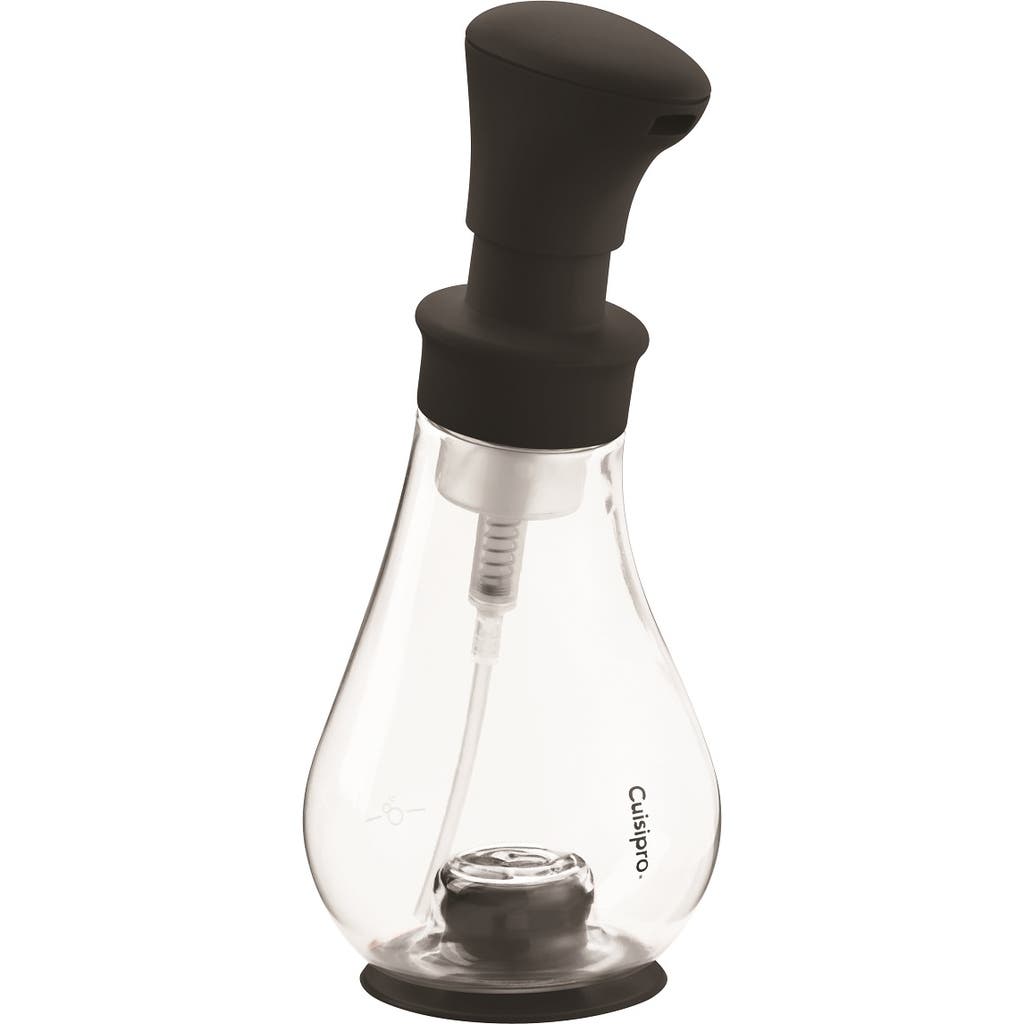 Cuisipro Foam Pump Black 13.2 Ounce Foam Soap Dispenser In Black
