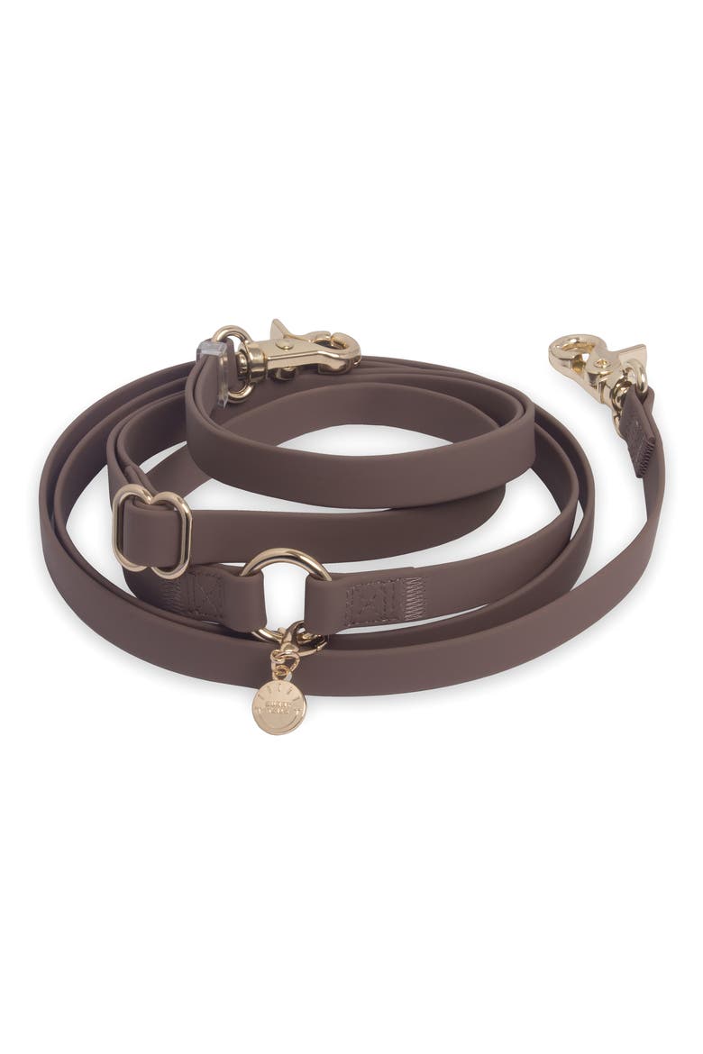 4-in-1 Convertible Hands Free Leash, Main, color, ESPRESSO BROWN