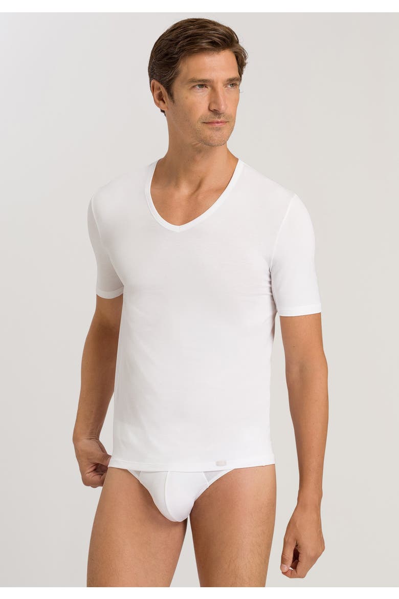 Natural Function V-Neck T-shirt, Alternate, color, White