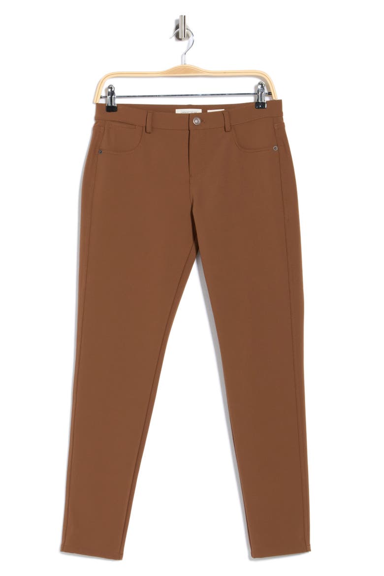 Mercer Skinny Pants, Alternate, color, TOFFEE