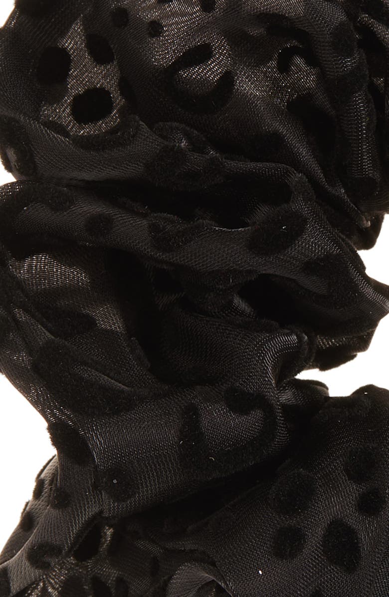 L. Erickson Selena Scrunchie, Alternate, color, Black