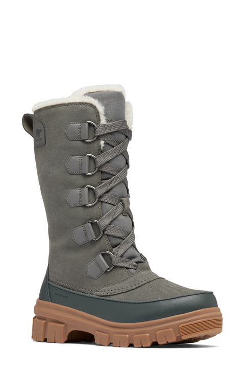 Women's Grey Lace-Up Boots | Nordstrom Women's Grey Lace-Up Boots | Nordstrom