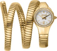 Just Cavalli Snake Bracelet Strap Watch, 22mm x 35.5mm