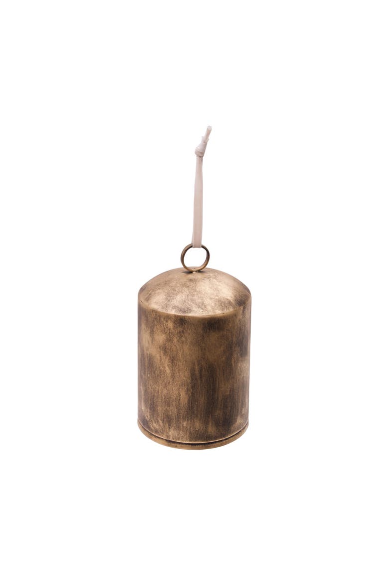 Bell Oversized Brass Christmas Tree Ornament, Alternate, color, Gold