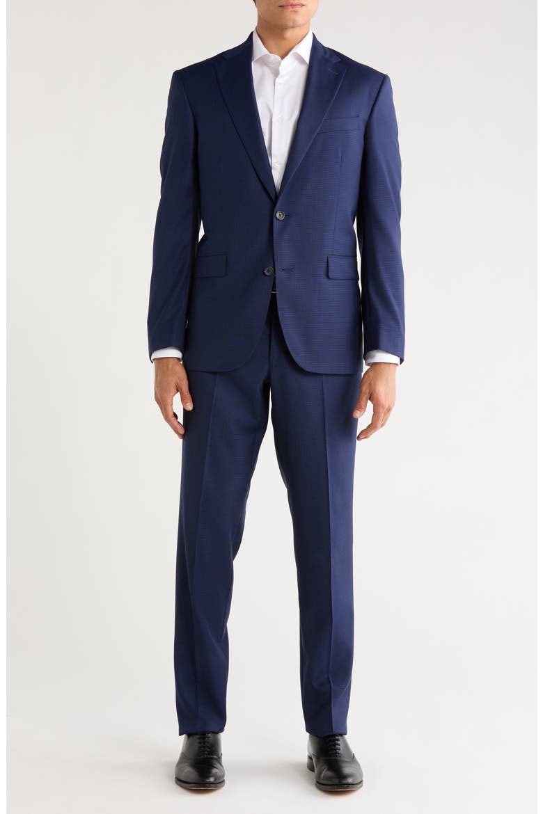 Expo Wool Suit, Main, color, MID BLUE