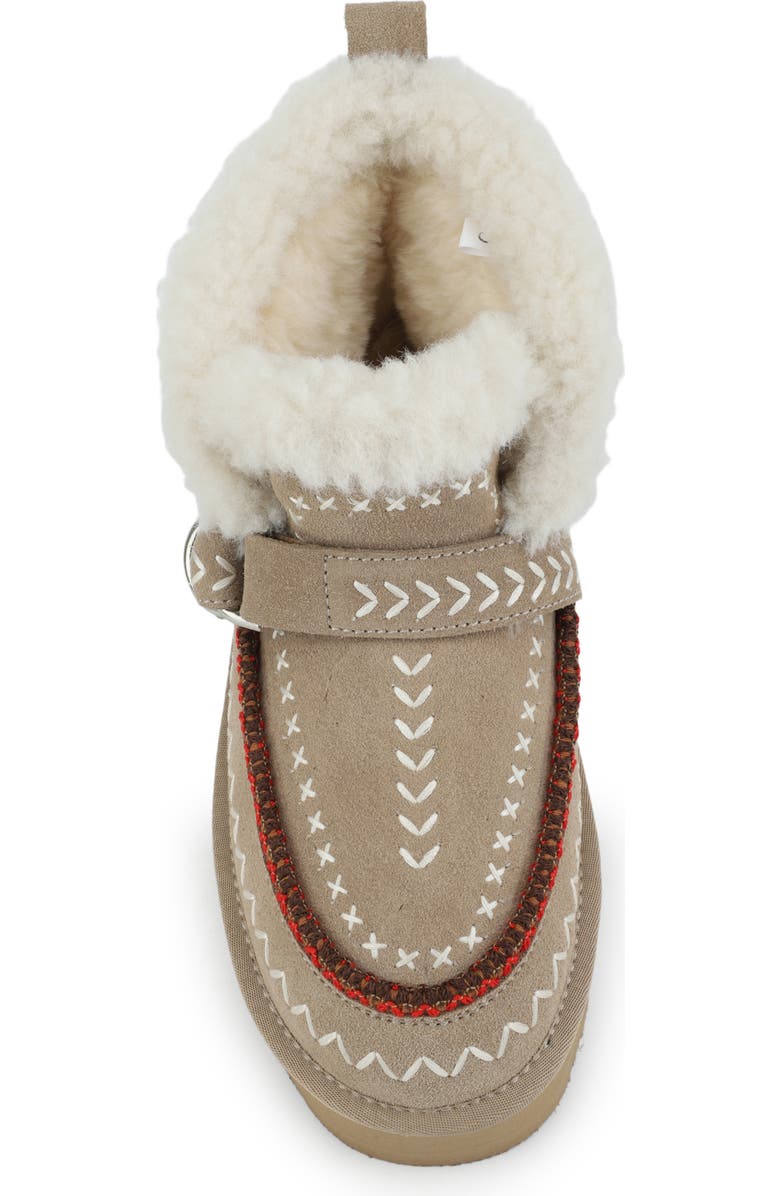 Vintage Havana Grand Faux Fur Lined Bootie, Alternate, color, Taupe Suede