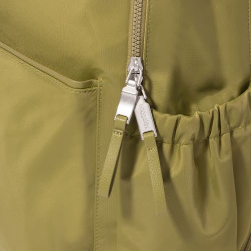 Baggallini Tribeca Expandable Laptop Backpack In Sage Twill