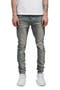 PURPLE Paint Splatter Slim Jeans