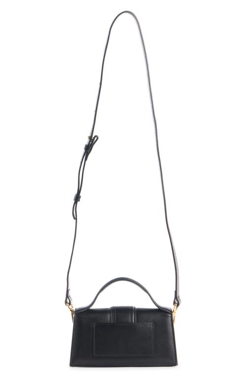 Jacquemus Rectangular Top Handle Detachable Strap Shoulder Bag In Black