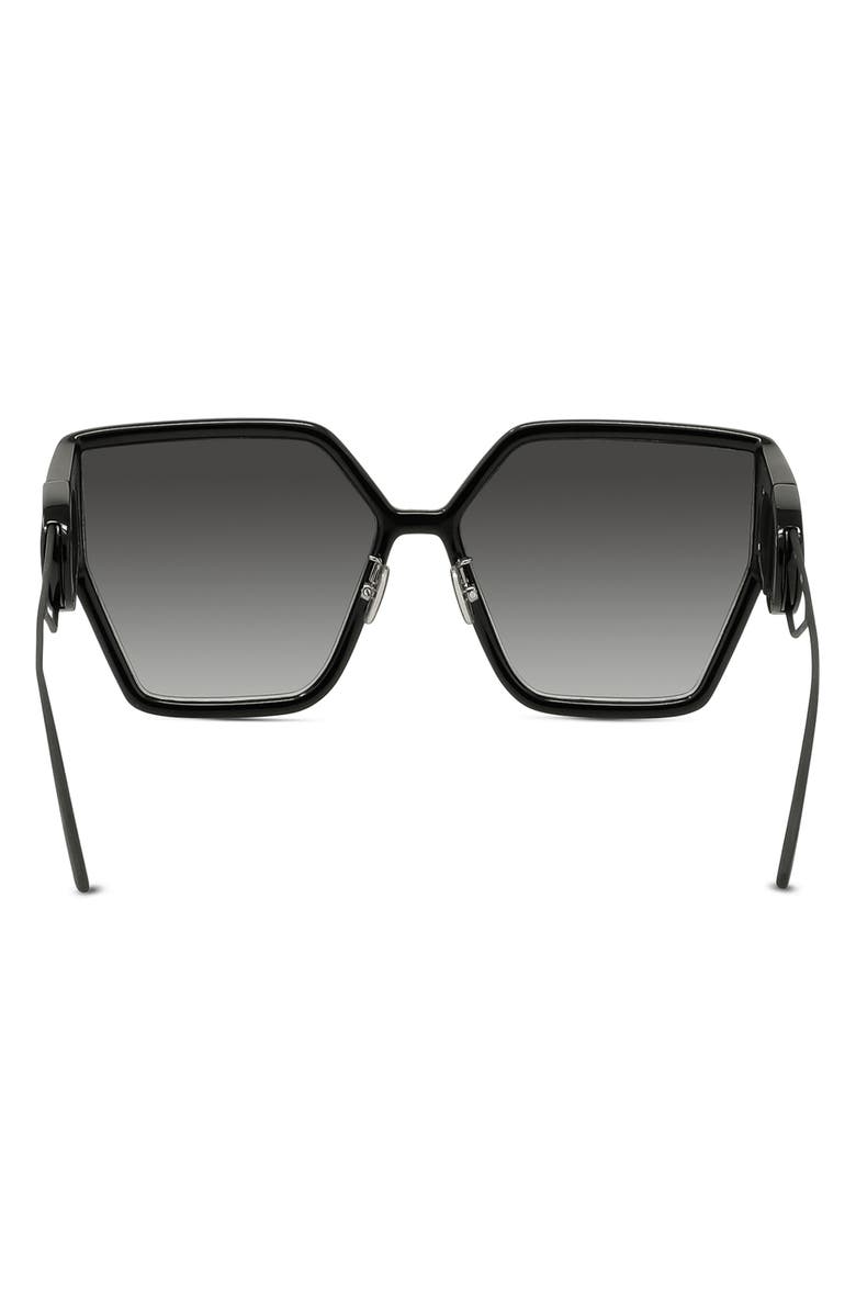 DIOR 30Montaigne BU 61mm Butterfly Sunglasses, Alternate, color, 