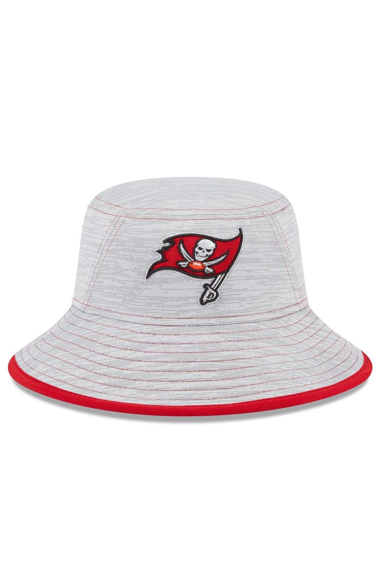 New Era Men's New Era Gray Tampa Bay Buccaneers Game Bucket Hat, Main, color, Gray