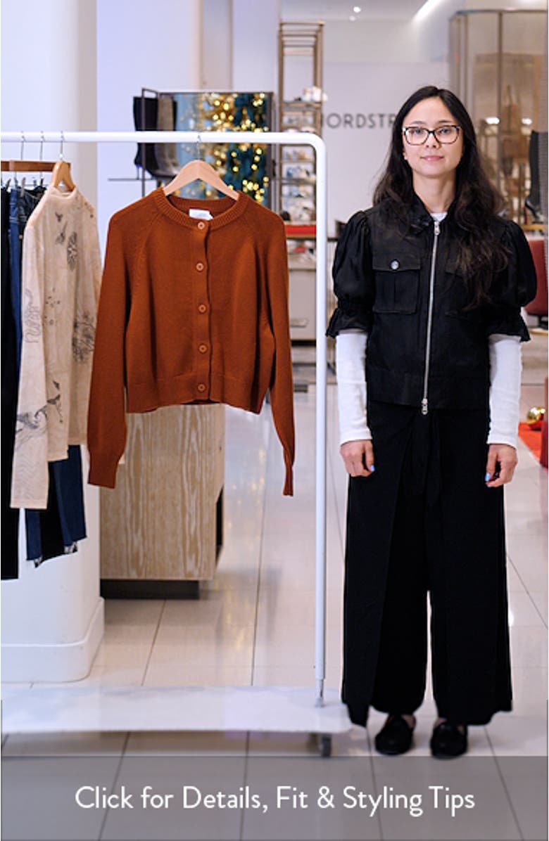 Tania Merino Wool & Cotton Cardigan, sales video thumbnail