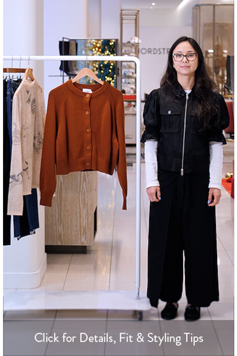 Tania Merino Wool & Cotton Cardigan video