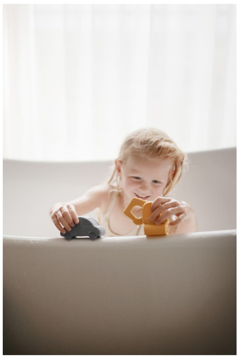 Set of 4 Vehicles Bath Playset, Alternate, color, YELLOW MULTI