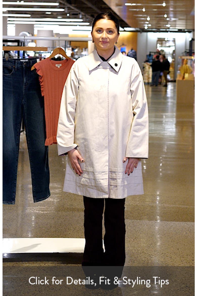 Mercedes Bow Reversible Trench Coat video