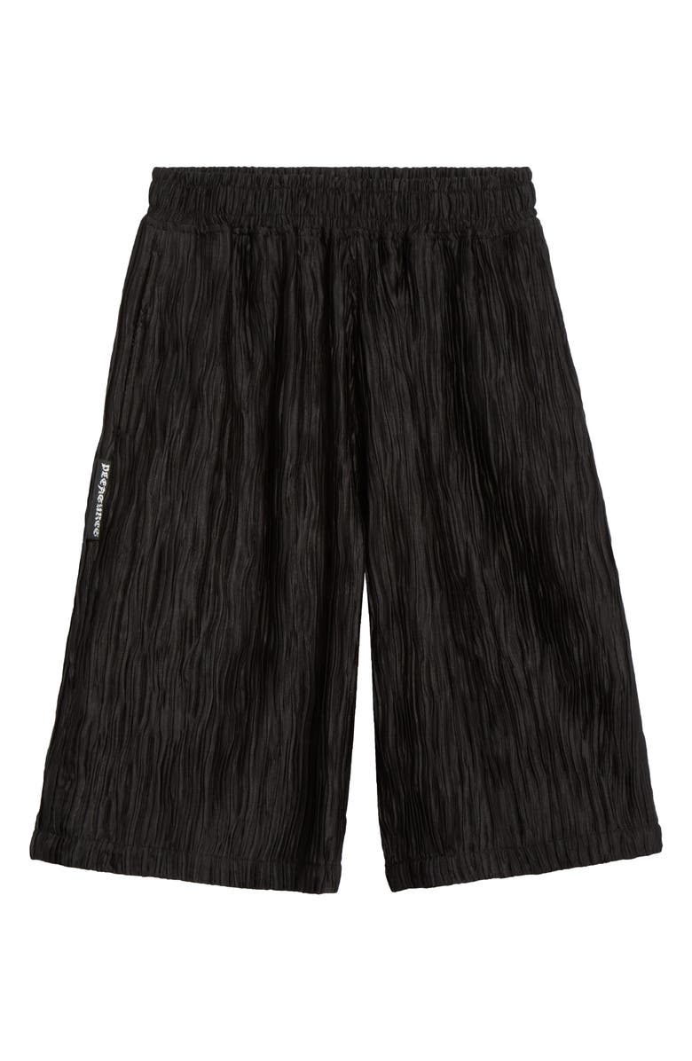 PLEASURES Disguise Pleated Shorts, Alternate, color, Black