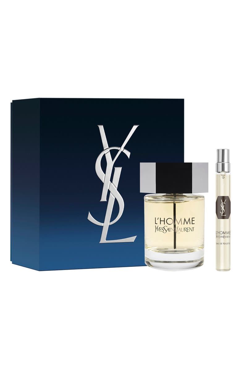 Yves Saint Laurent L'Homme Eau de Toilette Set, Main, color,