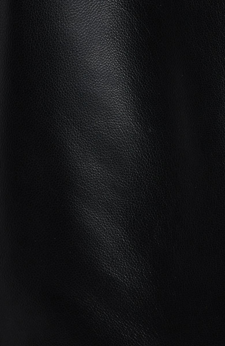 MICHAEL Michael Kors Leather Jacket, Alternate, color,