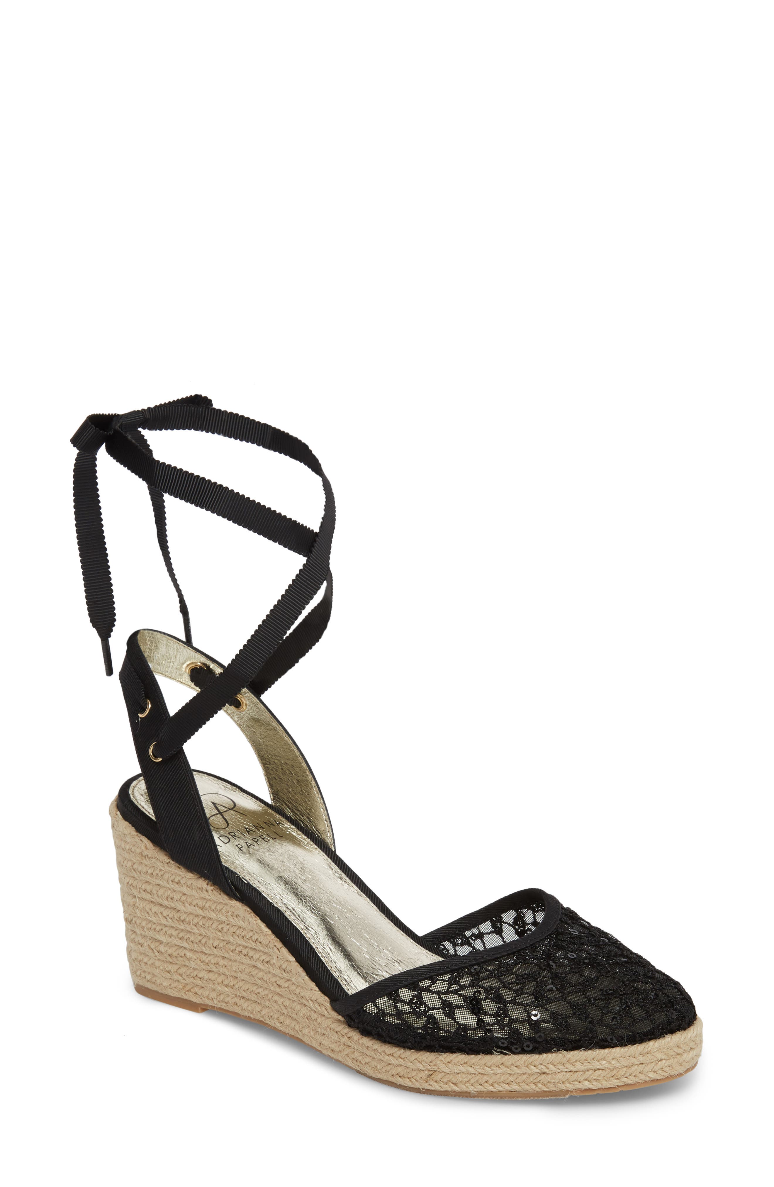Adrianna Papell Pamela Espadrille Wedge Sandal, Main, color, 
